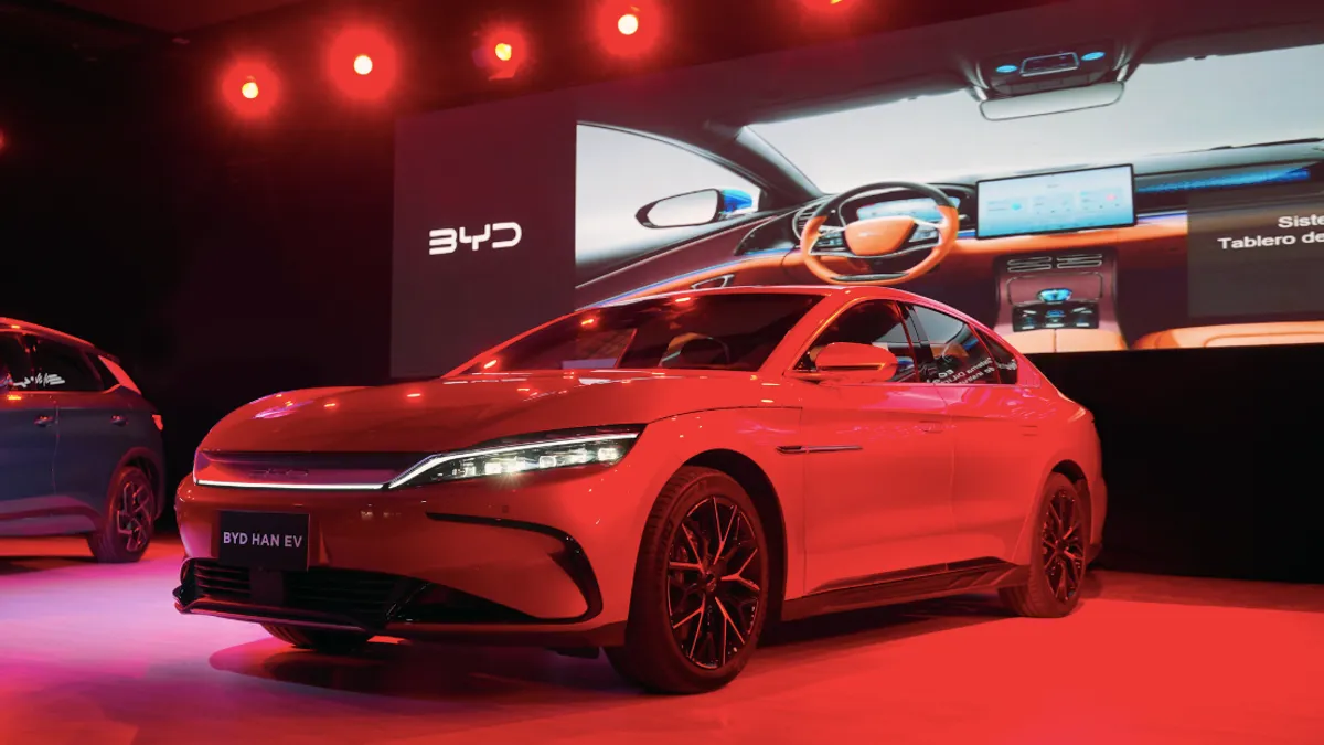 Piața SUV-urilor electrice, competiție foarte dură (sursa: Facebook/BYD)