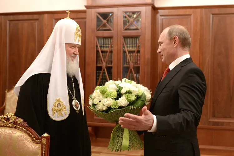 Patriarhul Kirill îi urează lui Putin să domnească până la 147 de ani Foto: Kremlin.ru