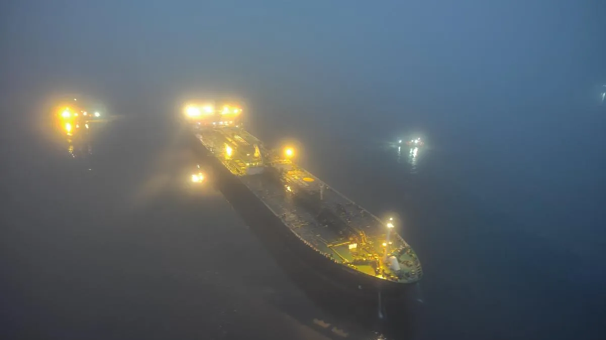 Petrolierul Eagle S, arestat în Finlanda (sursa: polisi.fi)