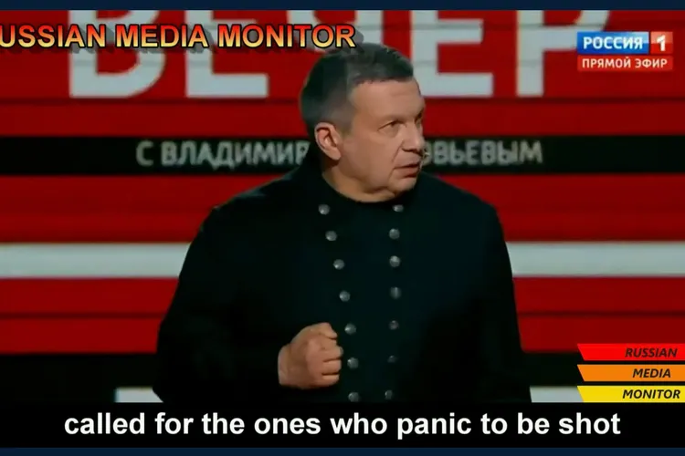 Panică la propaganda Kremlinului Foto: Twitter