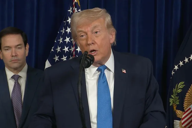 SUA, la conducerea Venezuelei, anunță Trump (sursa: Facebook/The White House)