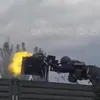 VIDEO Scene de comedie cu un trăgător al antiaerienei rusești care pierde controlul mitralierei - nu sunt imagini generate de AI