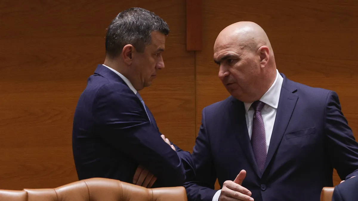 Grindeanu îl compară pe Bolojan cu Ceaușescu (sursa: Inquam Photos/Octav Ganea)