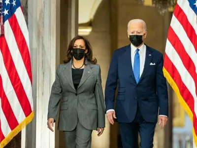 Biden și Harris apără dreptul la avort (sursa: Facebook/The White House)