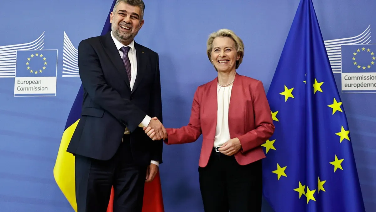 Cum prezintă propaganda PSD eșecul lui Ciolacu la Bruxelles Foto: Twitter