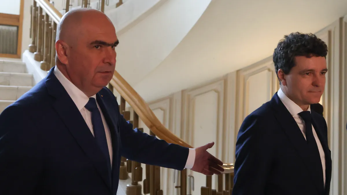 Blocaj între Nicușor Dan și Bolojan din cauza TVA (sursa: Inquam Photos/George Călin)