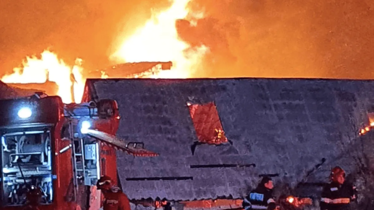 "Ferma Dacilor", administrată de trei firme (sursa: Facebook/Departamentul pentru Situaţii de Urgenţă)