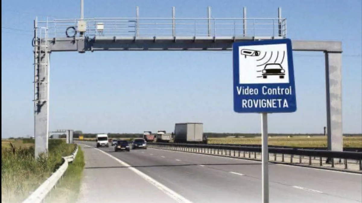 Rovinieta se va scumpi din septembrie (sursă: Facebook/Compania Nationala de Administrare a Infrastructurii Rutiere)