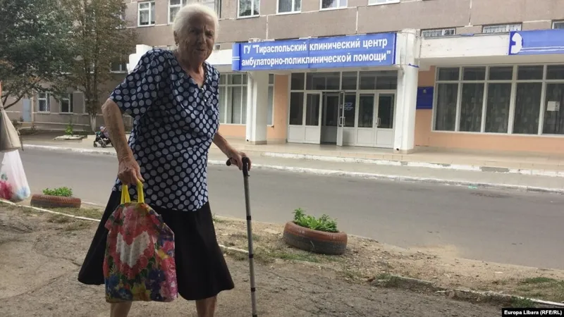 Rusia nu mai are bani pentru pensionarii din regiunea separatistă Foto: Europa Liberă