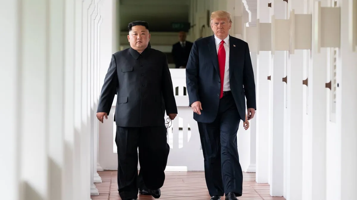 Trump ar fi trimis trupele SEAL în Coreea de Nord, ca să intercepteze comunicațiile lui Kim Jong Un Foto: Arhiva Casei Albe