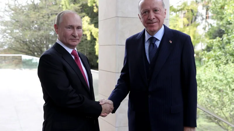 Erdogan, pro-Putin la Marea Neagră (sursa: kremlin.ru)