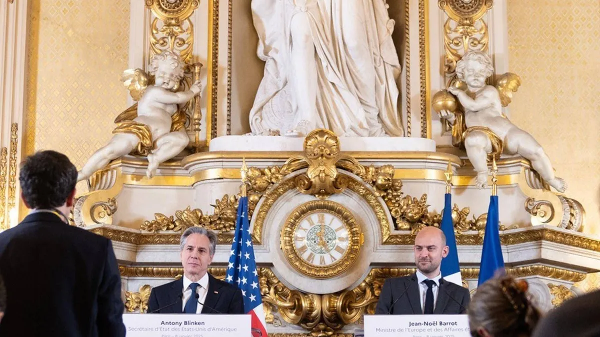 Antony Blinken respinge ideea anexării Groenlandei (sursa: Facebook/U.S. Department of State)