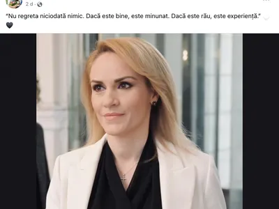 Firea, inspirată de Mireasa Antenei 1 (sursa: Facebook/Gabriela Firea)