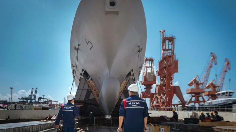 Afacerea corvetelor, o lună de suspans (sursa: Facebook/Naval Group)