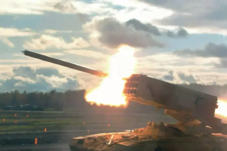 Kremlinul folosește arme interzise în Ucraina (sursa: Twitter/ Ukraine Weapons Tracker)