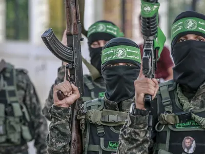 Hamas, organizație teroristă susținută de Iran (sursa: euractiv.com)