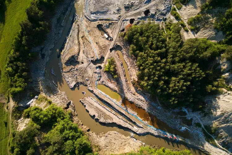 Salina Praid urma să devină bază NATO, dar Dumnezeu s-a opus, susține un suveranist Foto: Inquam/Alex Nicodin