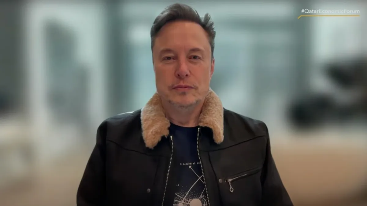 Elon Musk își reduce donațiile politice (sursa: YouTube/Qatar Economic Forum)