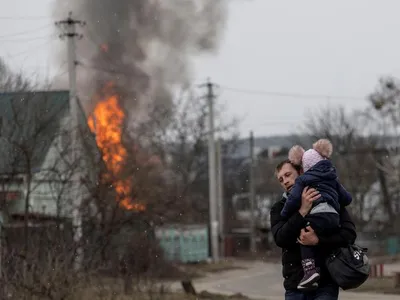 Bombardamente puternice în regiunea Lugansk (sursa: Reuters)