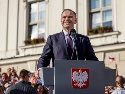 Noul președinte polonez, vizită la Washington (sursa: Facebook/Karol Nawrocki)