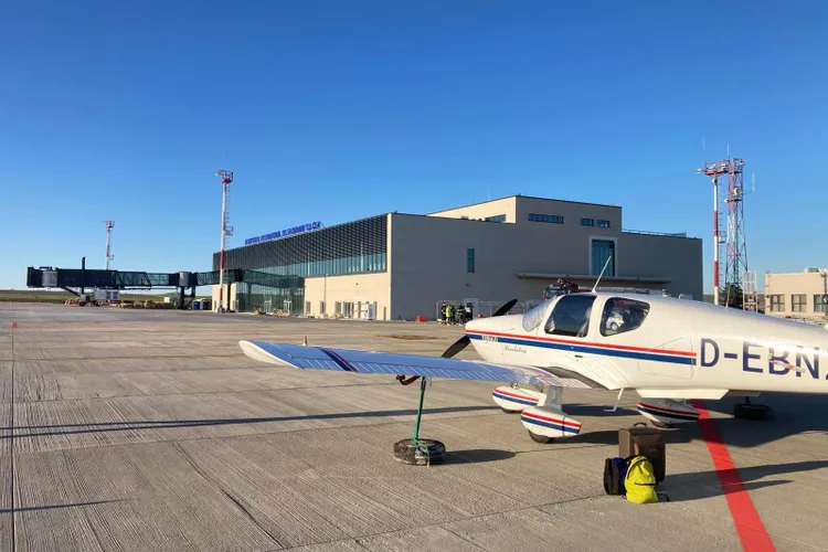 Suma pe care contribuabilii au investit-o în aeroportul Tulcea Foto: Centrul National de Informare si Promovare Turistica Tulcea 