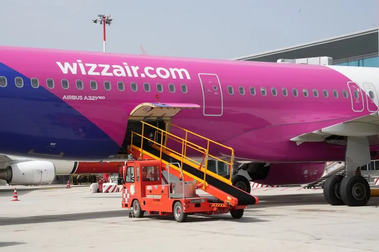 Zborurile Wizz Air din Băneasa, relocate (sursa: Facebook/Wizz Air)
