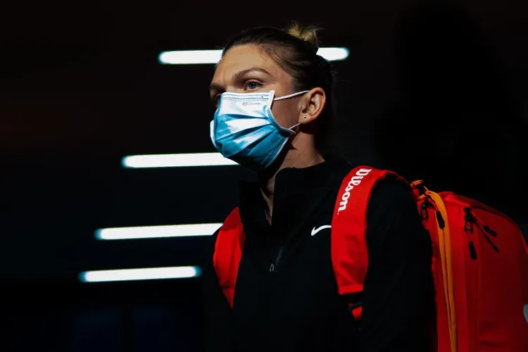 Simona Halep nu a mascat Roxadustatul (sursa: Twitter/Simona Halep)