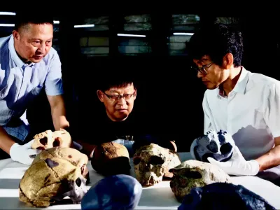 Un craniu străvechi rescrie povestea omenirii (sursa: Fudan University)