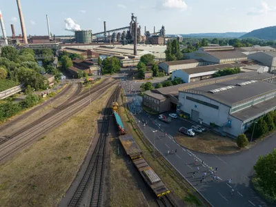 Franţa va furniza Ucrainei şine din oţel reciclat Foto: Saarstahl AG