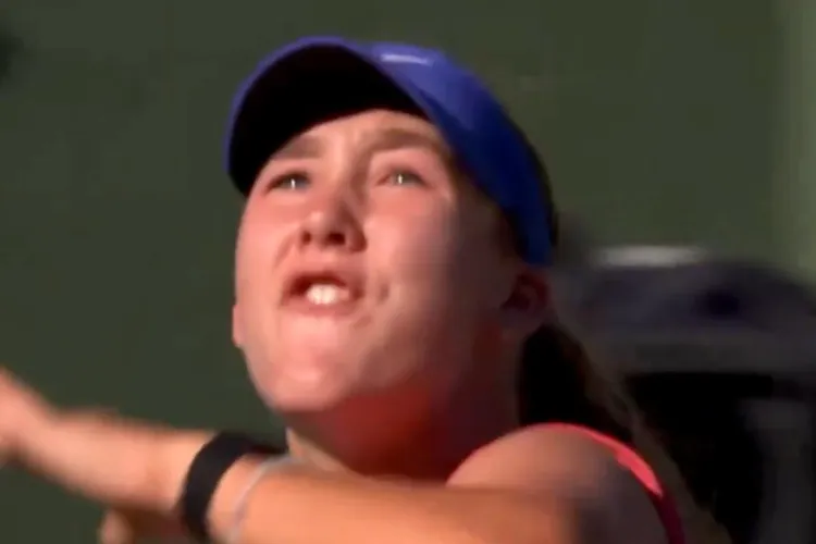 Mirra Andreeva, ieșire nervoasă la Indian Wells (sursa: X/SK)