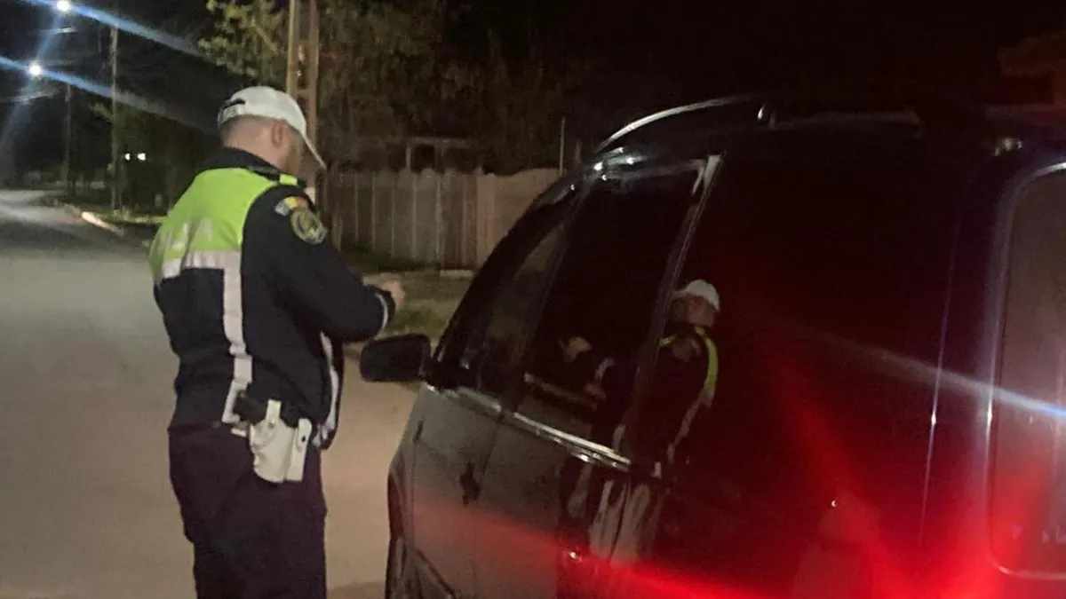 Sancțiuni mai dure pentru șoferii periculoși (sursa: Facebook/Poliția Română)