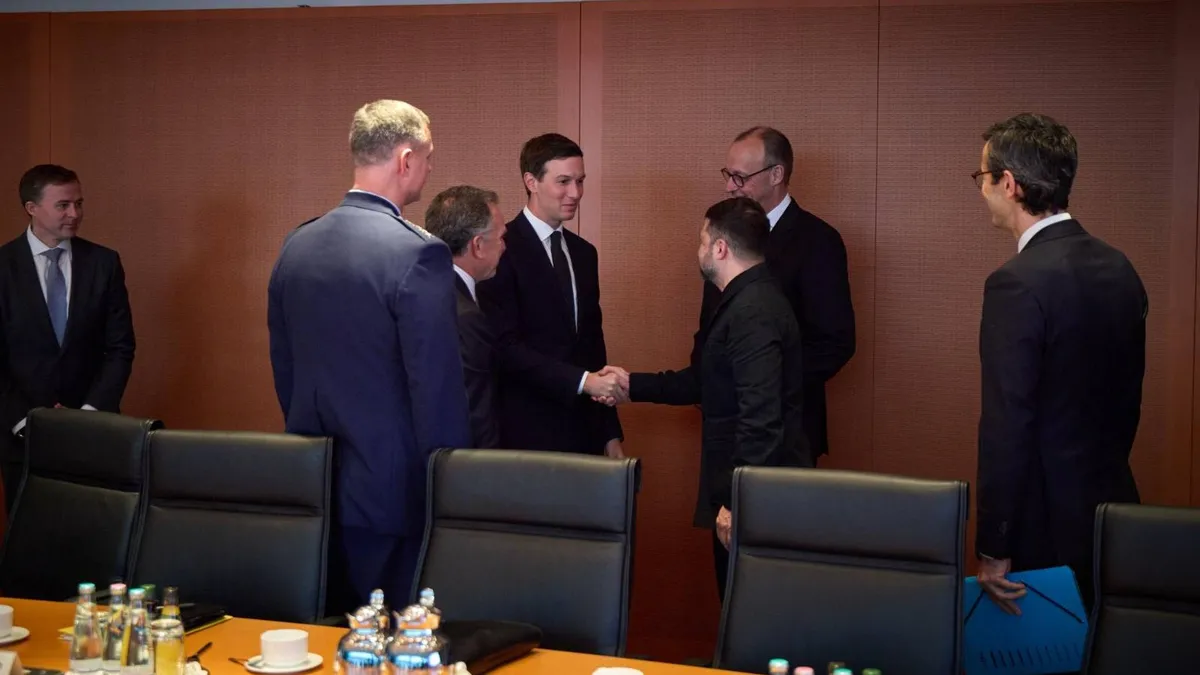 Zelenski, discuții la Berlin cu emisarii SUA (sursa: Facebook/Volodimir Zelenski)