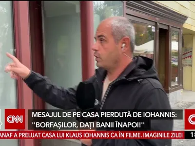 Antena 3 anunță că, luni, ANAF va cere sechestru pe casa în care locuiesc soții Iohannis, la Sibiu Foto: Captură video