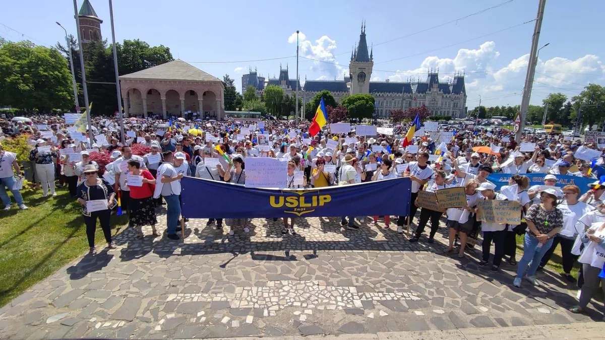 Boicotul profesorilor anunțat, dar participare redusă (sursa: ziaruldeiasi.ro)