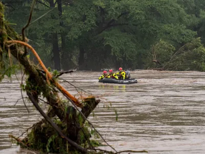 Inundațiile din Texas, zeci de morți (sursa: X/USMC Lady Vet)
