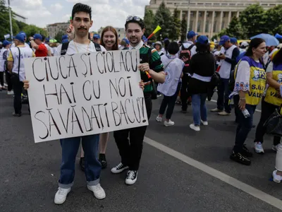 Unii profesori greviști, la banchetele elevilor (sursa: Inquam Photos/Octav Ganea)