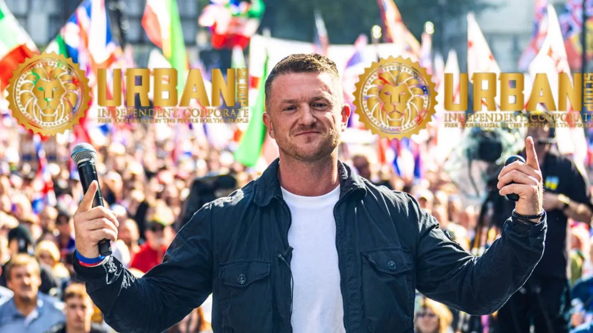 Tommy Robinson, reținut pe aeroportul Heathrow (sursa: X/Tommy Robinson)