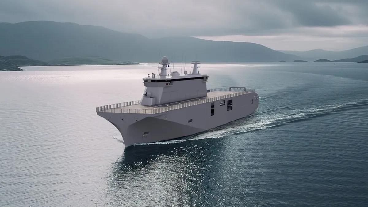 Damen Galați poate produce orice navă de care are nevoie flota României Foto: Damen