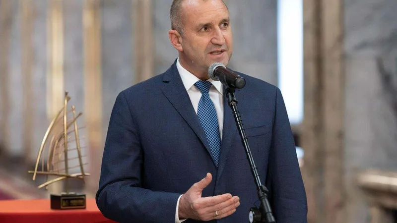 Radev, omul lui Putin în Bulgaria (sursa: Facebook/Rumen Radev)