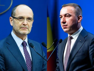 Fonduri pentru cercetare, "vămuite" de UEFISCDI prin Adrian Curaj și ministrul Bogdan Ivan (dreapta) (sursa: gov.ro)