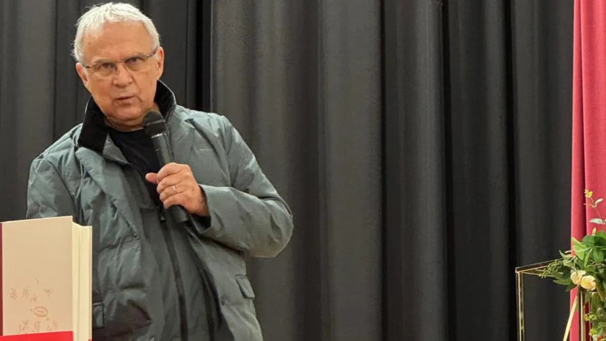 Marius Andruh, președintele Academiei Române (sursa: Facebook/Academia Română)