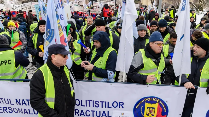 Polițiștii, revoltați că li se cere să se testeze antidrog Foto: Sindicatul polițiștilor