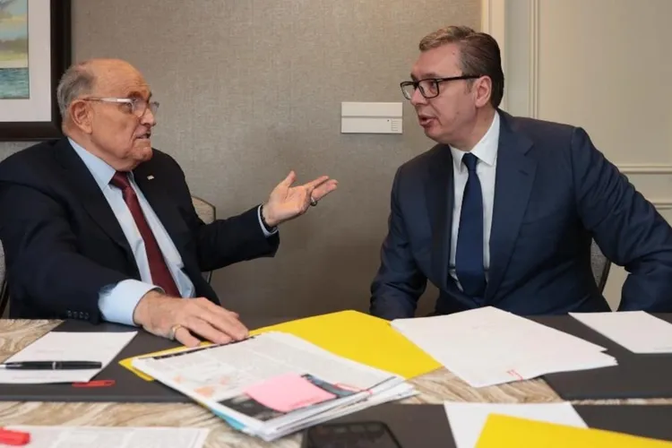 Președintele sârb pleacă din SUA bolnav (sursa: Facebook/Aleksandar Vučić)