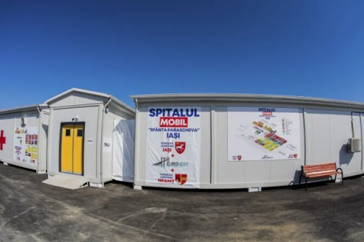 Spitalul modular COVID, eșec de milioane (sursa: ziaruldeiasi.ro)