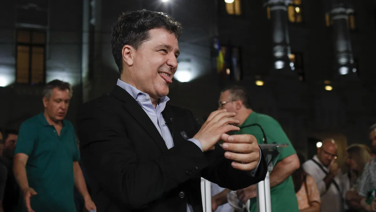 Nicușor Dan zdrobește la cotele pariurilor de pe Polymarket Foto: Inquam/Octav Ganea