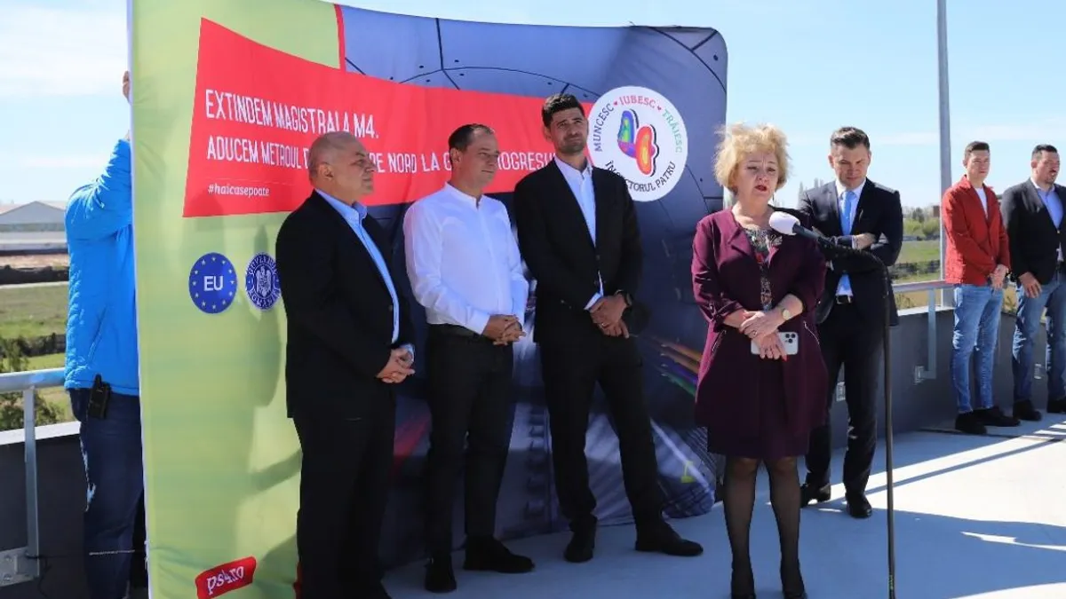 Mariana Miclăuș, șefa Metrorex, in campanie pentru PSD