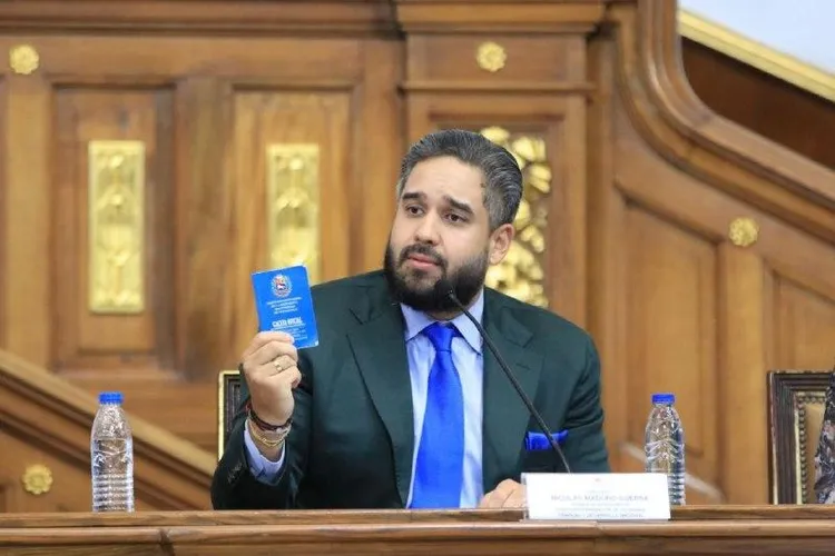 Fiul lui Maduro cere poporului „unitate” (sursa: asambleanacional.gob.ve)