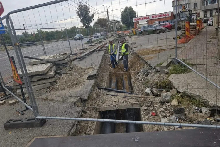 Traficul din Iași, blocat de șantiere (sursa: ziaruldeiasi.ro)