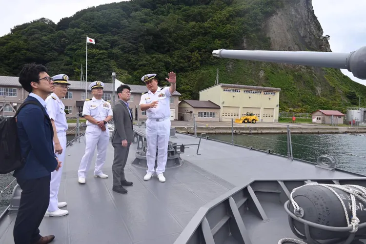 Navele chineze au provocat protestele Japoniei (sursa: Facebook/Japan Ministry of Defense）