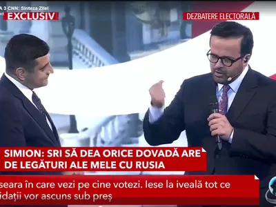 Antena 3, emisiune propagandistică pentru Simion Foto: captură video